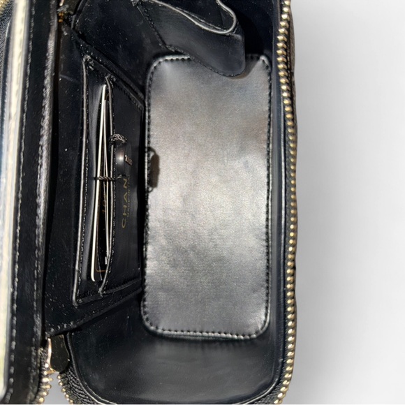 Black Caviar Vanity Bag. - Picture 5 of 8